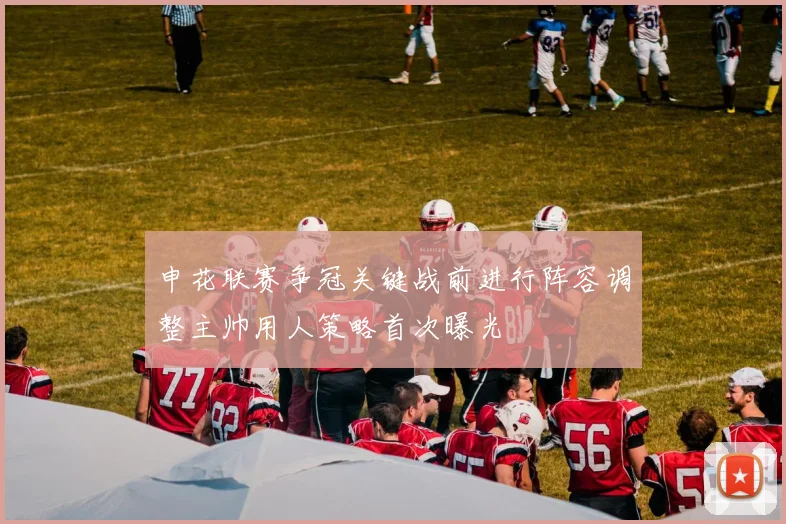 申花联赛争冠关键战前进行阵容调整主帅用人策略首次曝光